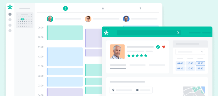 Imagem com ilustração da plataforma 